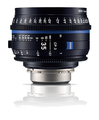Кинообъектив ZEISS Compact Prime CP.3 XD T2.1/35 T* - metric PL, байонет PL в магазине RentaPhoto.Store