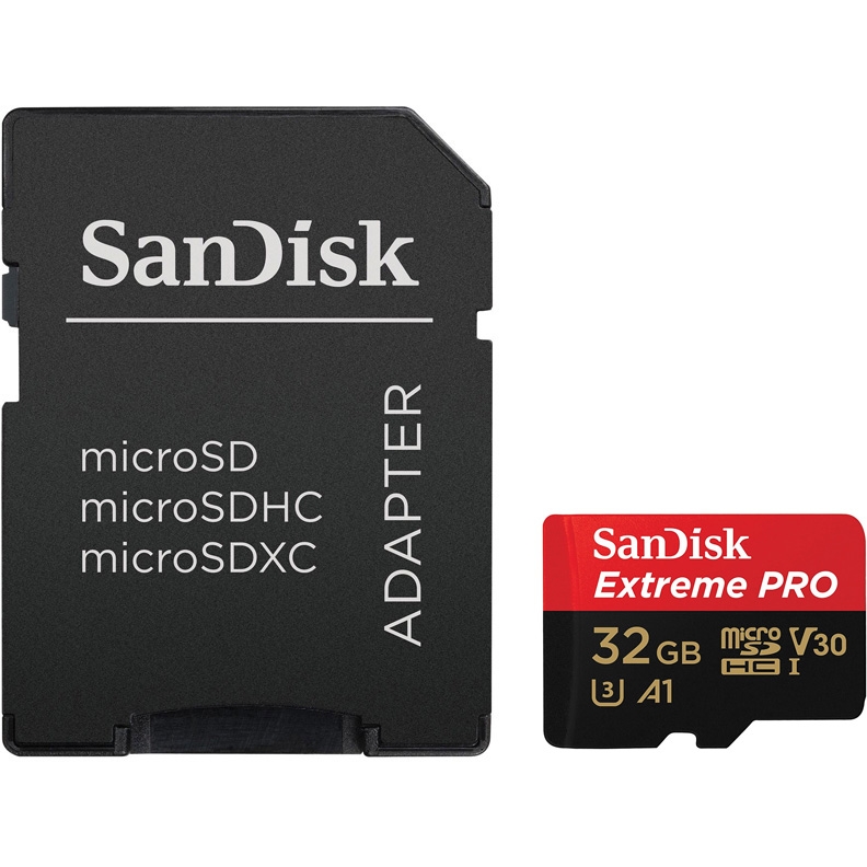 Карта памяти SanDisk Extreme PRO microSDXC UHS-I, 32GB в магазине RentaPhoto.Store