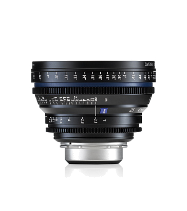 Кинообъектив Carl Zeiss CP.2 2.1/25 T* - metric PL, байонет PL в магазине RentaPhoto.Store